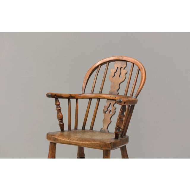 Mid 19th Century Childs Windsor Chair, 1840s For Sale - Image 5 of 9