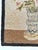 American Floral Hooked Rug Wall Hanging With Roses and Delft-Style Vase, Circa 1930’s For Sale - Image 10 of 18