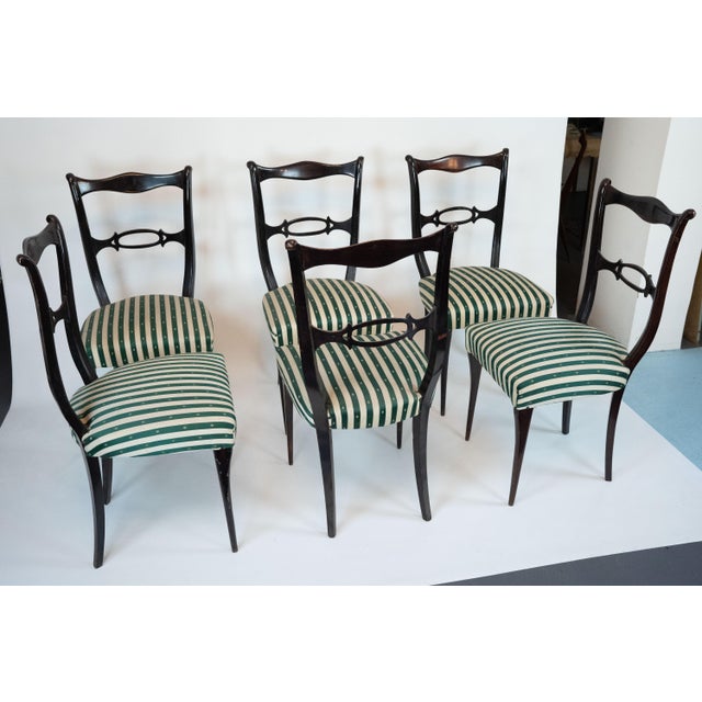 Mid-Century Modern Dining Chairs by Paolo Buffa, 1950s, Set of 6 For Sale - Image 13 of 16