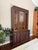 Mid-Century Modern Vintage MCM Tobago Style Lighted China Cabinet For Sale - Image 3 of 12