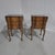 Brown Burr Walnut Bedside Tables, 1920s, Set of 2 For Sale - Image 8 of 8