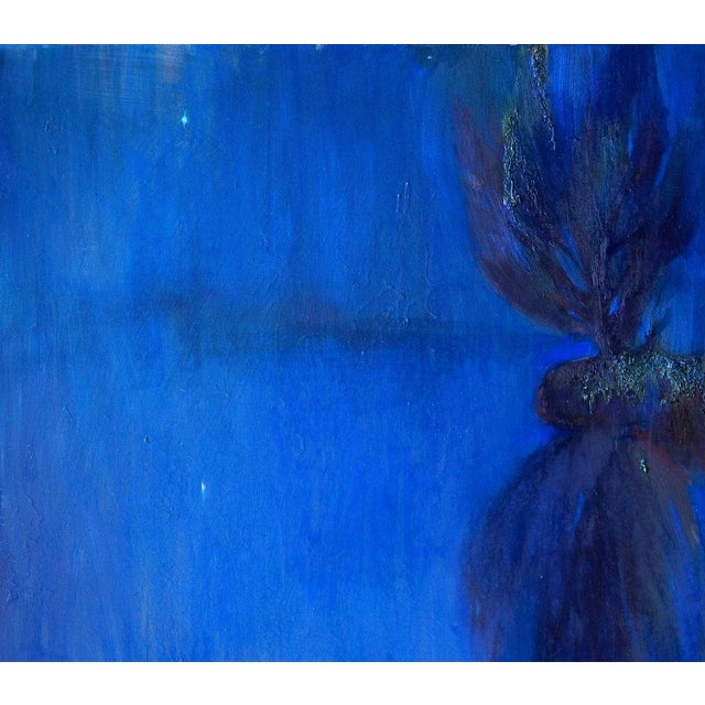 Contemporary Oil Painting Fog on the Lake Natalia Korf-Ivaniuk For Sale - Image 3 of 7