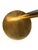 Mid 20th Century Attributed Leon Rosen Pace Solid Brass Glass Side Table For Sale - Image 15 of 15