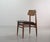 Danish Teak Dining Chairs with Black Leatherette Seats, Denmark, 1960s, Set of 6 For Sale - Image 9 of 18