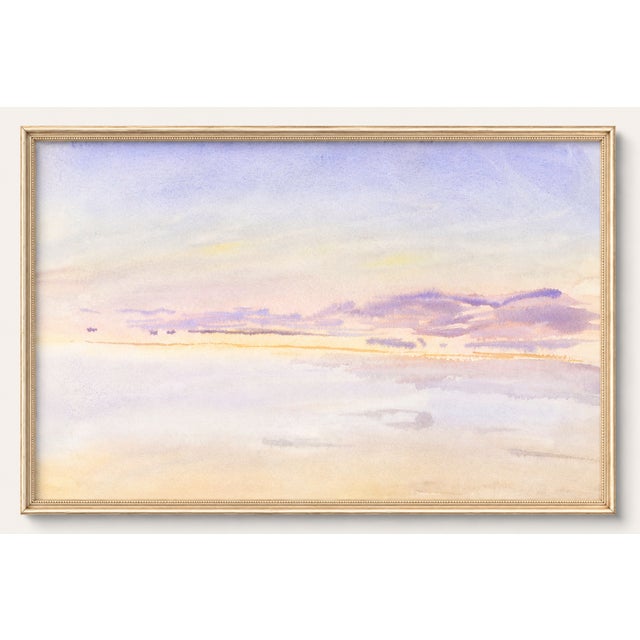 Not Yet Made - Made To Order Sunset at Sea by John Singer Sargent, Vintage Art Print, 60" X 40" For Sale - Image 5 of 6
