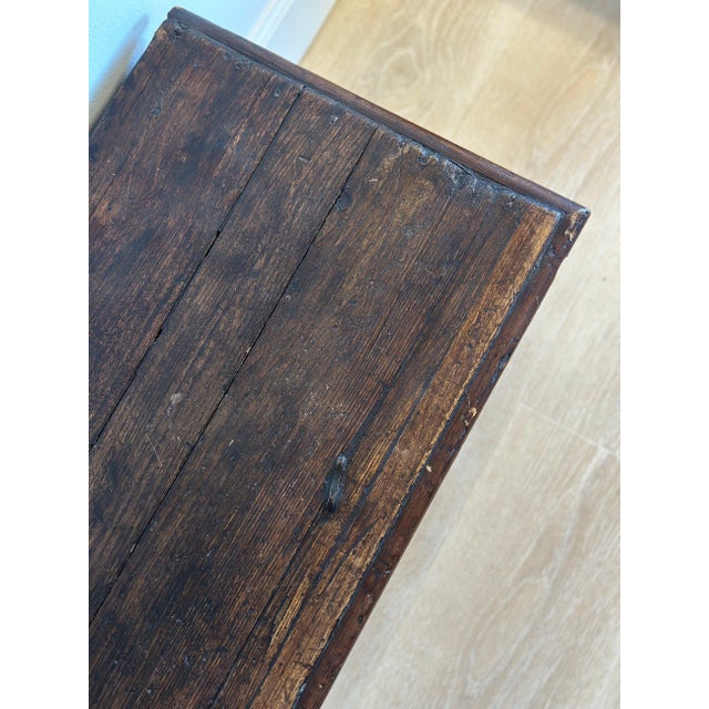 Rare Early 18th Century Italian Walnut Chest/Trunk For Sale - Image 9 of 9