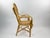Mid-Century Modern Vintage French Rattan Children’s Chair, 1950s For Sale - Image 3 of 15