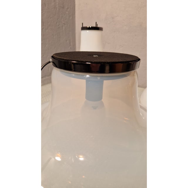 Lotus Table Lamp in Irridescent Murano Glass by Carlo Nason for Mazzega, 1980s For Sale - Image 9 of 12