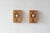Brown Vintage Swedish Pine Wall Light, Set of 2 For Sale - Image 8 of 8