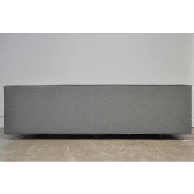 Mid 20th Century Dunbar Model 7140 Channel Sofa by Roger Sprunger For Sale - Image 5 of 7