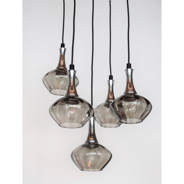 Vintage Glass Lamp, 1970s For Sale - Image 6 of 7