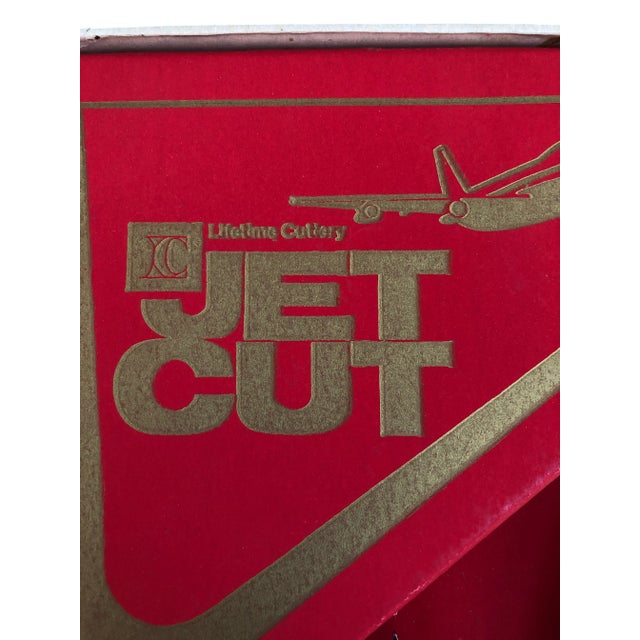 Metal Mid-century Modern Flatware Cutlery Knife Set - Set of 6 For Sale - Image 7 of 9