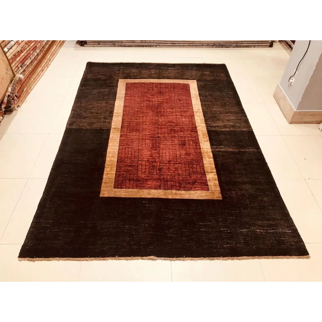 Vintage Hand Made Rug, 1980s For Sale - Image 15 of 17