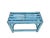 Rustic Blue Painted Bench For Sale In Los Angeles - Image 6 of 9