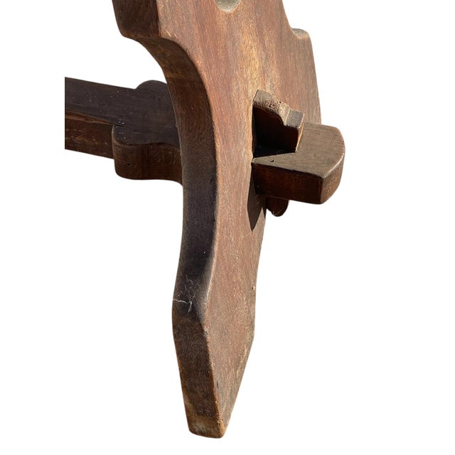 Wood Vintage Oak Desk, 1920s For Sale - Image 7 of 13