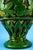 Antique Green Neo-Renaissance Vases in Relief by Vincenzo Corrente, 1890s, Set of 2 For Sale - Image 11 of 18