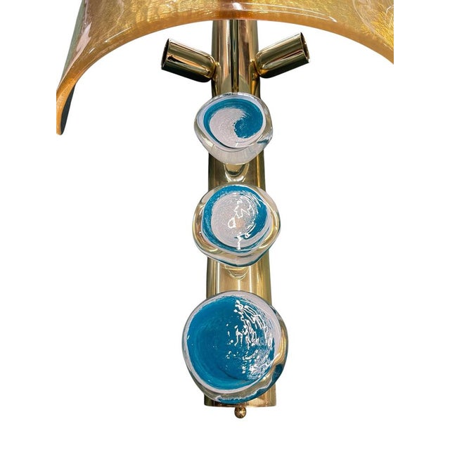 1980s Murano Glass Sconces attributed to Archimede Seguso, 1980, Set of 2 For Sale - Image 5 of 13