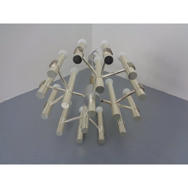 Sputnik Chandelier by Angelo Brotto for Esperia, Italy, 1960s For Sale - Image 14 of 18