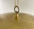 Brass Mid-Century Modern Style Oval Spaceship Brass Pendant or Lantern For Sale - Image 8 of 12