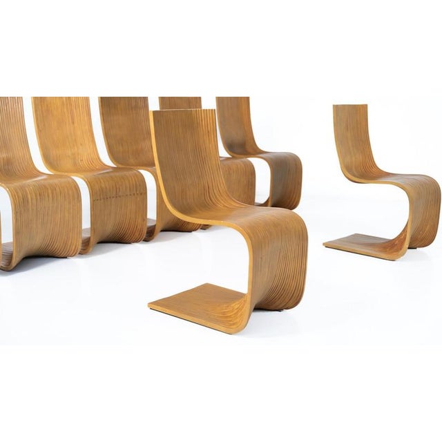 Bamboo Dining Chairs by Alejandro Estrada for Piegatto, 2000s, Set of 8 For Sale - Image 18 of 18