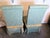 Mid-Century Modern Pair of Sea Foam Green Drexel Dining/Side Chairs With Short Cotton Fringe Framing the Seat For Sale - Image 3 of 6