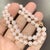 Metal Akoya Pearl Necklace 14k Yellow Gold Certified For Sale - Image 7 of 8
