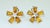 1960's Amber Crystal & Rhinestone Starburst Earrings For Sale In Atlanta - Image 6 of 12