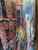 1970s 1970s Massive Venice Canal Scene – Burnette Original Oil Impasto Texture For Sale - Image 5 of 12
