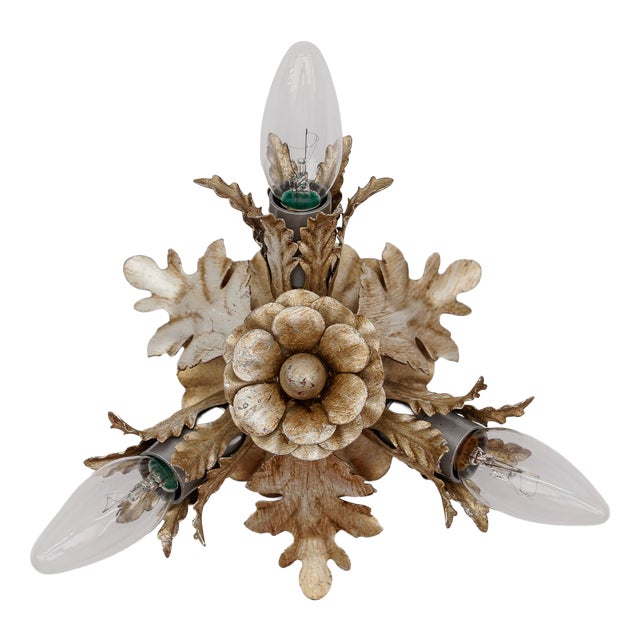 Florentine Ceiling Lamp by Banci Firenze, Italy, 1960s For Sale
