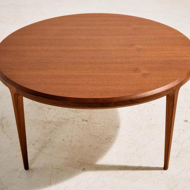 Teak coffee table from the 1960s, designed by Johannes Andersen and produced by CFC Silkeborg. The table has special...