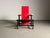 Red and Blue Chair by Gerrit Rietveld for Gerard Van De Groenekan, 1970 For Sale - Image 13 of 13