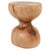 Sculptural Side Table in Wood by Logniture For Sale - Image 13 of 13