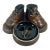 Vintage Bronzed Baby Shoe Display For Sale