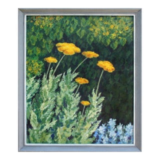 Achillea Moonshine Floral by Eleanor Perry For Sale