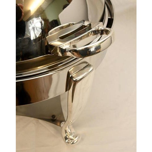 Silver Plate Chafing Dish, Sheffield For Sale - Image 3 of 15