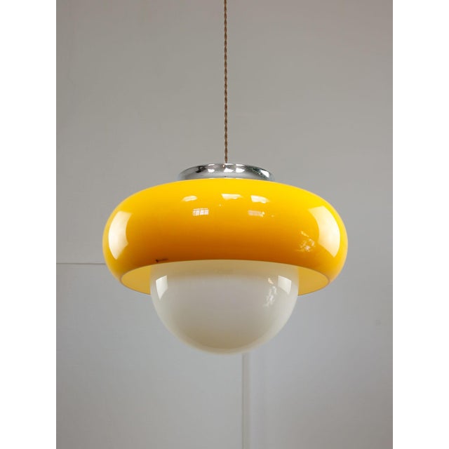 Large Space Age Model Best Pendant from Guzzini, 1970s For Sale - Image 10 of 18