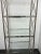 Vintage Chrome With Glass Shelving Campaign Style Etagere For Sale In San Francisco - Image 6 of 12