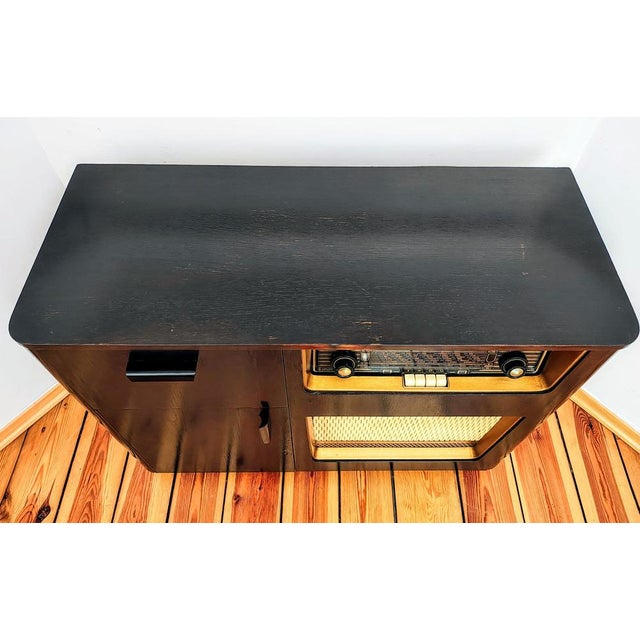 Czechoslovakian Radio & Turntable, 1960s For Sale - Image 4 of 18