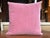 Custom Mauve Pink Velvet Mohair Pillows - A Pair For Sale - Image 4 of 7
