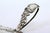 Cut and Embossed Silver Paddle with Floral Motifs For Sale - Image 3 of 9