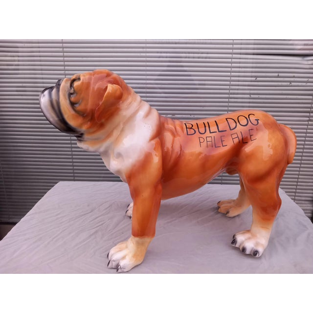 Ceramic Figure of Bulldog, 1990s For Sale - Image 6 of 10