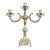 Tiffany & Co. Style Antique Victorian Silverplate Three-Light Candelabra For Sale