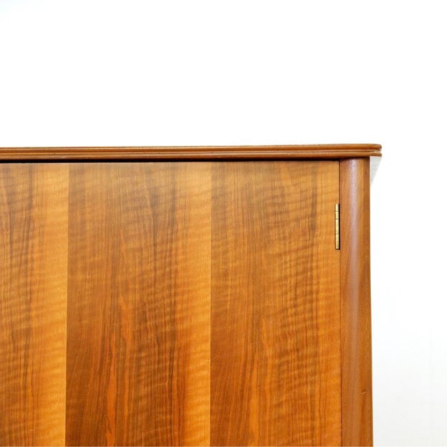 Wood 1960s Mid Century Armoire by A. Younger LTD, Attributed For Sale - Image 7 of 9