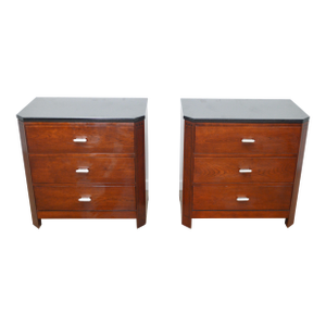 Stickley Cherry Nightstands a Pair
