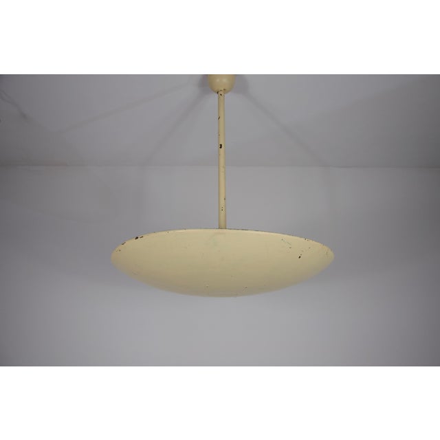 Mid-Century Modern Mid-Century Modern Metal Ceiling Lamp Germany, 1960s For Sale - Image 3 of 8