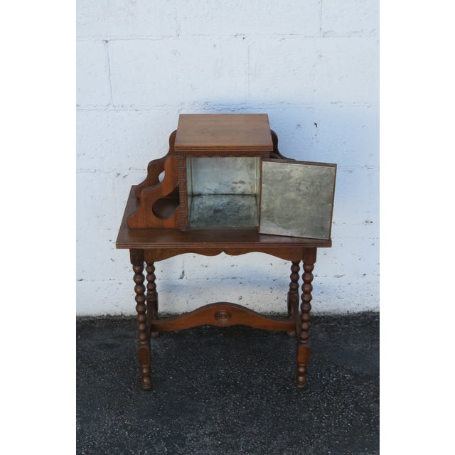 Brown Early 1900s Cigar Tobacco Humidor Chest Box Cabinet 5693 For Sale - Image 8 of 12