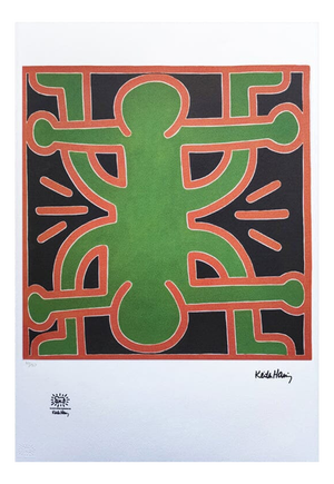 Keith Haring, Composition, Lithograph, 1990s