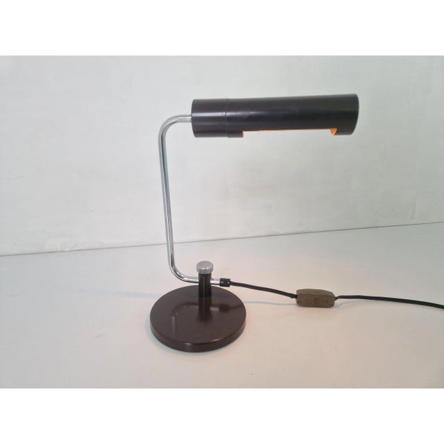 Piano Table Lamp attributed to H. Busquet for Hala Zeist, 1970s For Sale - Image 10 of 10