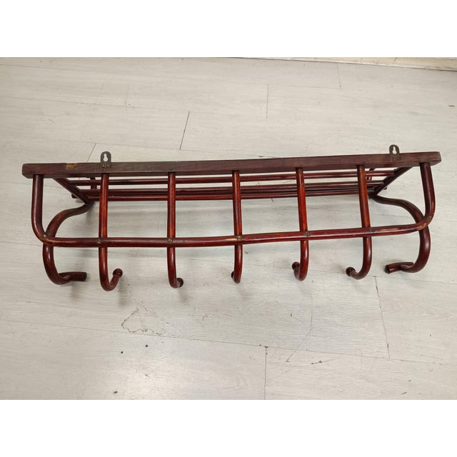 Wall-Mounted Coat Rack from Thonet, 1890s For Sale - Image 13 of 17