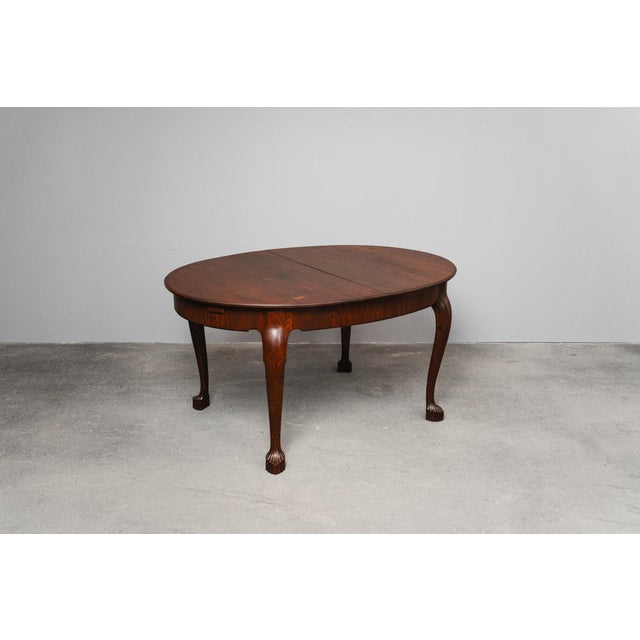 Wood Art Nouveau Dining Table For Sale - Image 7 of 18